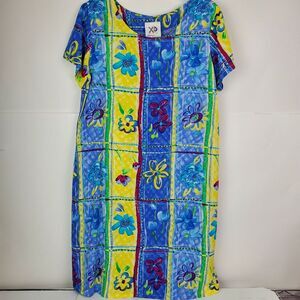 Xtreme Island Women's Hawaiian Sundress Medium Vacation Cruise‎ Dress